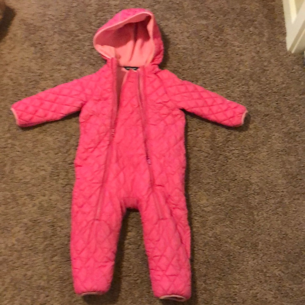 Fleece lined snowsuit